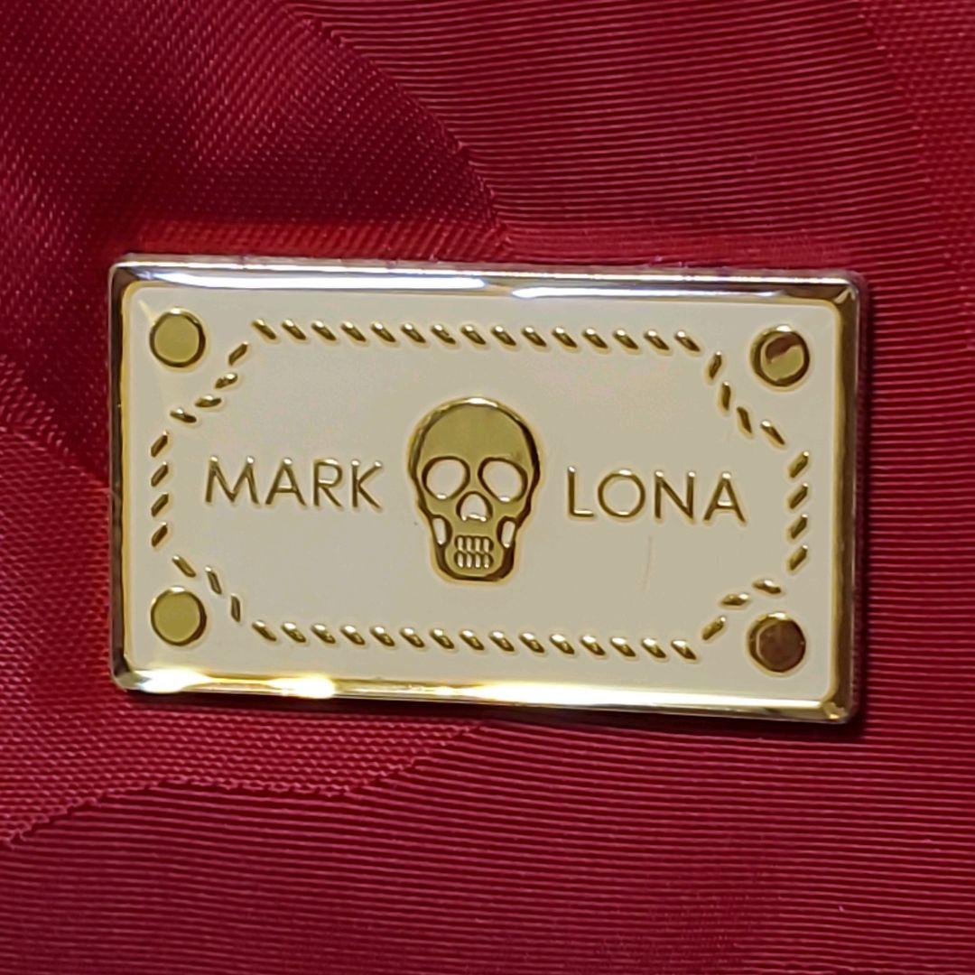 MARK AND LONA マークアンドロナ トートバッグ 大容量 赤 PVC
