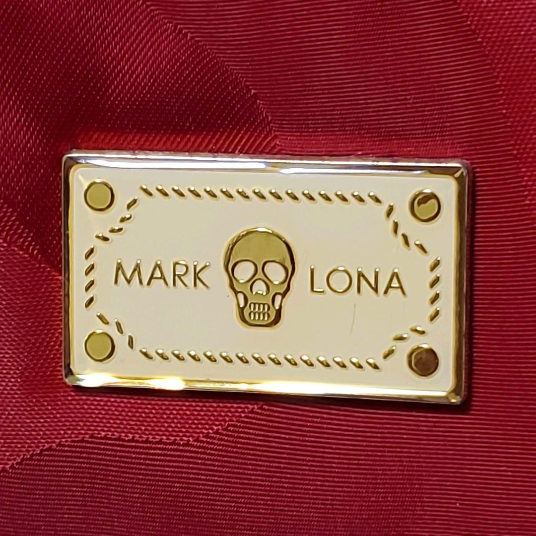 MARK AND LONA マークアンドロナ トートバッグ 大容量 赤 PVC