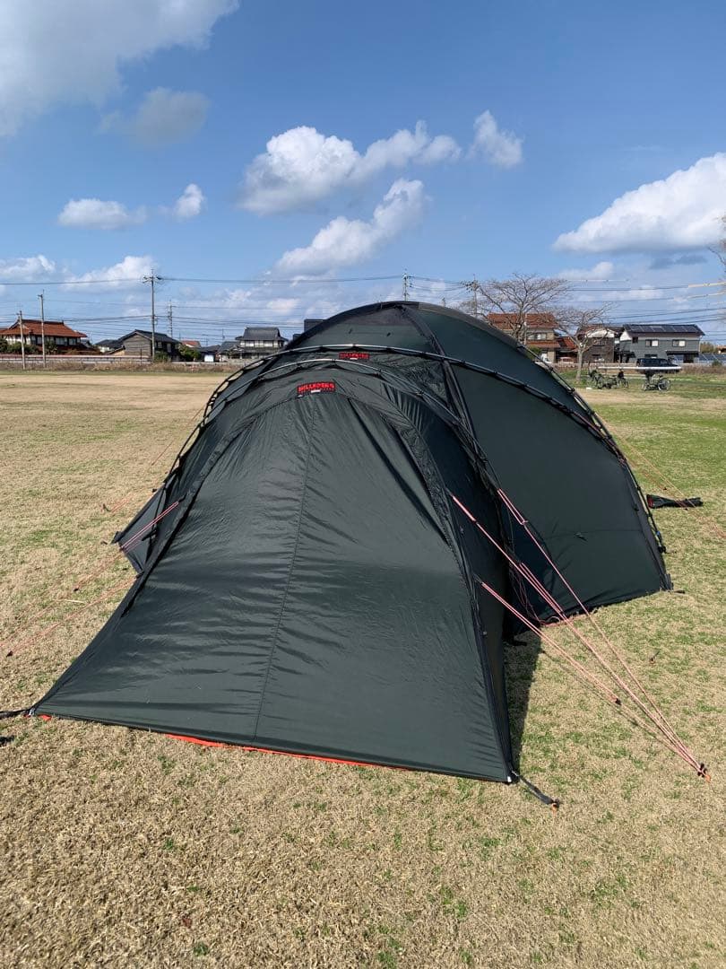 HILLEBERG アトラス　グリーン　ベスタピュール付き
