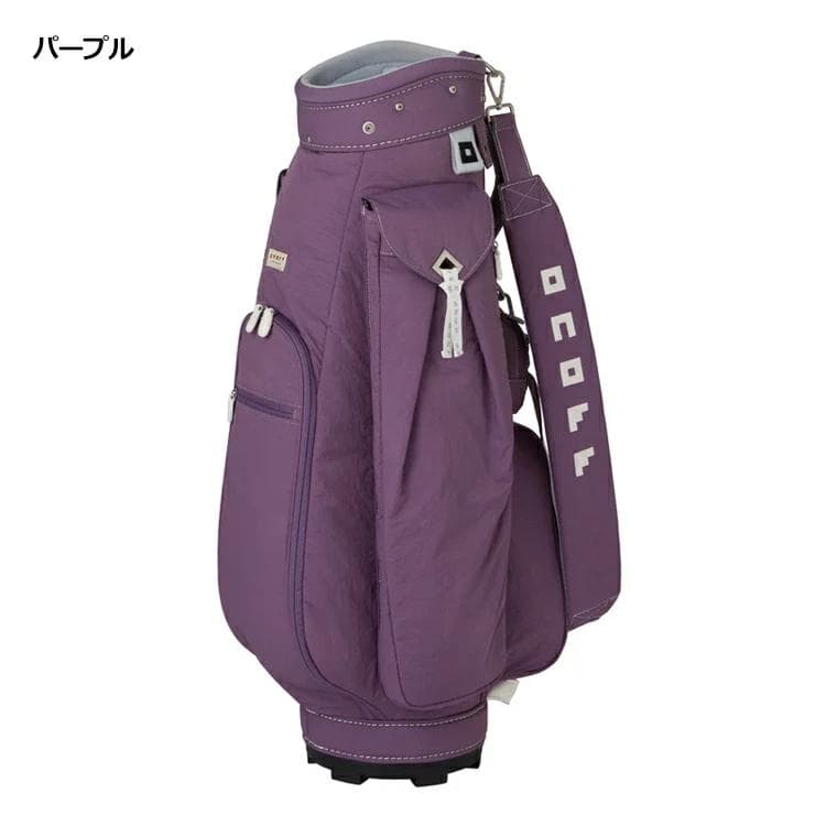 新品 ONOFF オノフ レディース キャディバッグ OB0726 パープル
