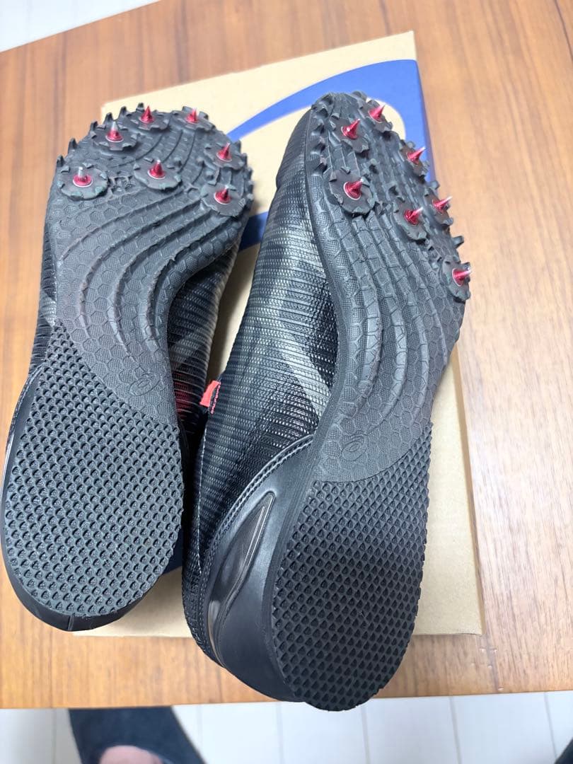 pillow 　asics HEATFLAT スパイクシューズ　26.5
