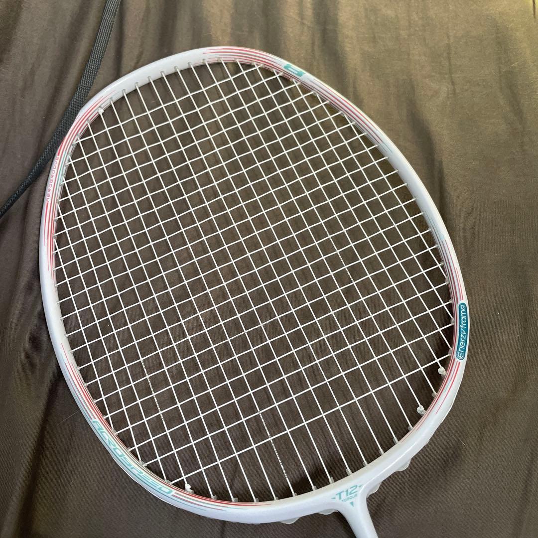 Mizuno バドミントンラケット ホワイト アクロスピード8 4u