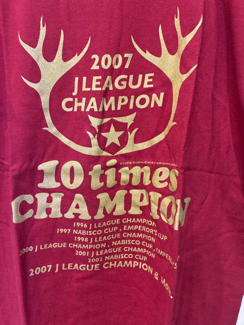 新品2007 Jリーグチャンピオン Tシャツ　インファイト　M