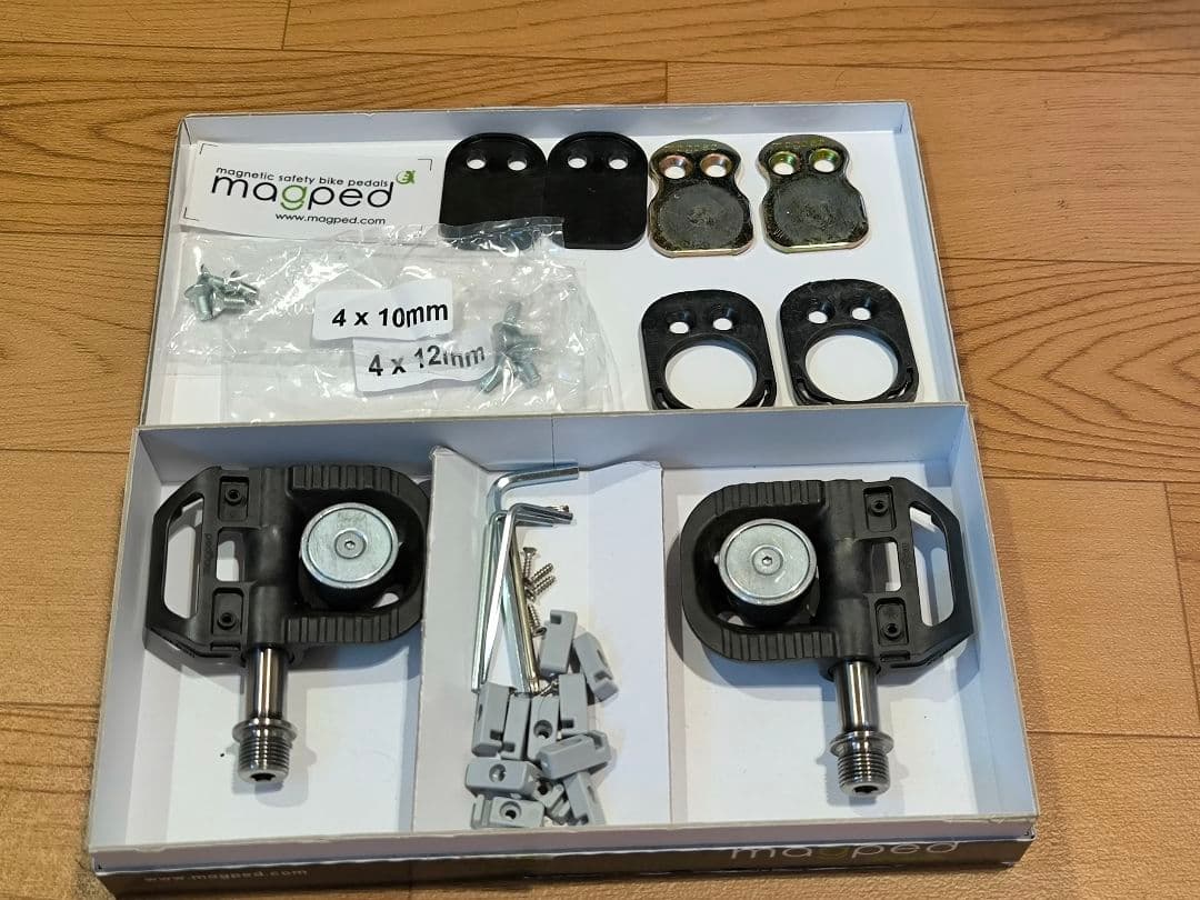 magped GRAVEL ビンディングペダル チタン軸 200N