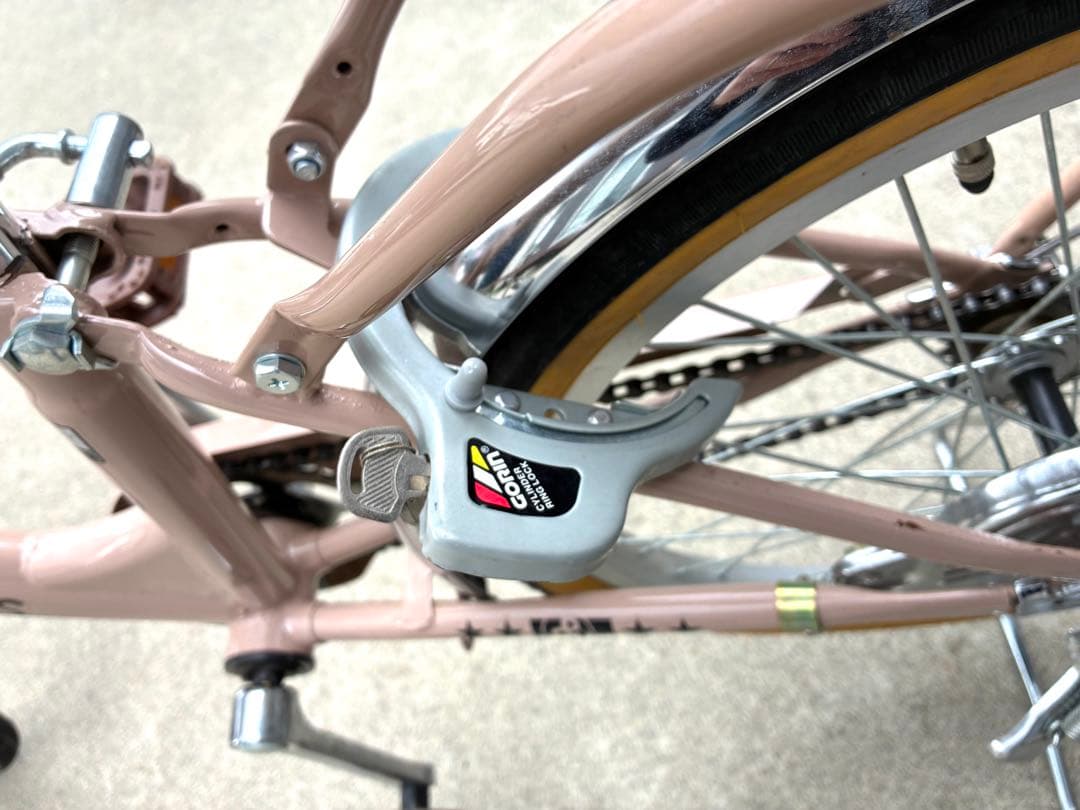 a.n.design works 子供用自転車 20インチ ベージュ