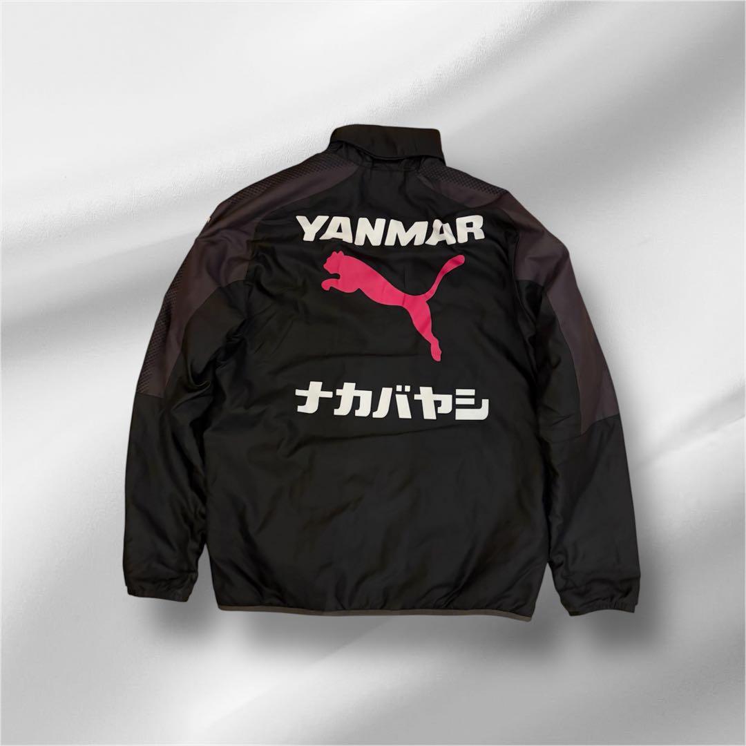 セレッソ大阪　PUMA ナイロンジャケット　中綿ウインドブレーカー　フード付　M