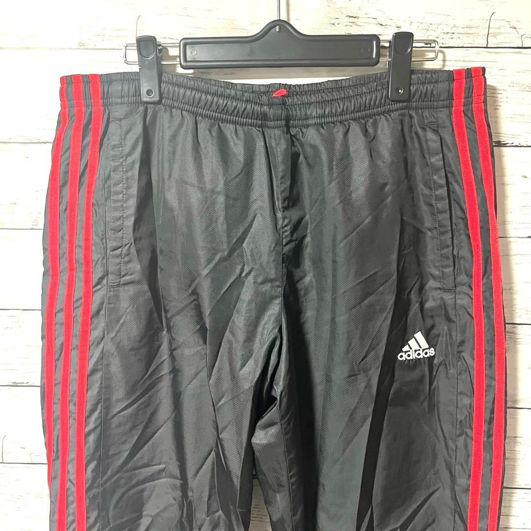 【上下セットアップ】adidas トラックジャケット　刺繍ロゴ　L B494