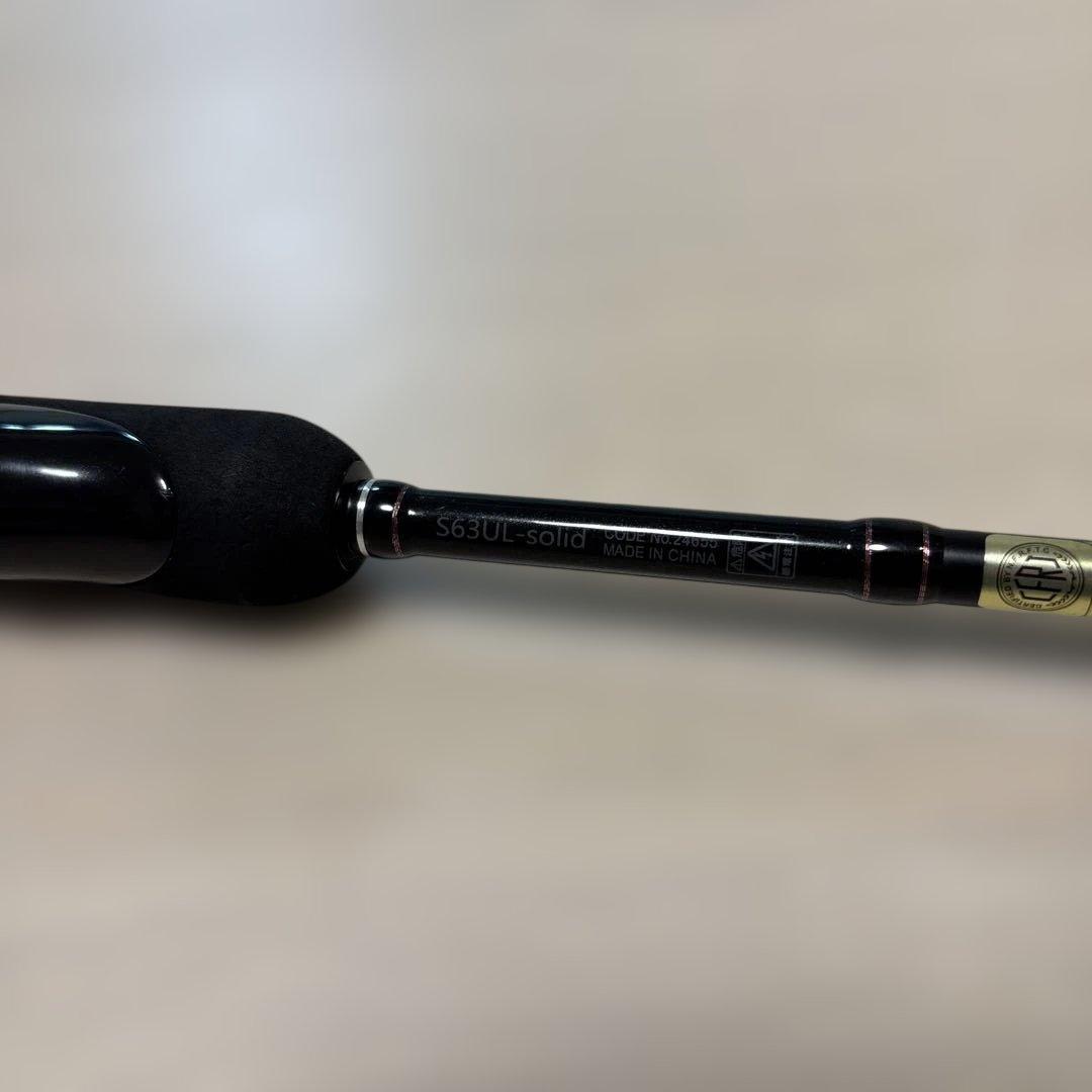 希少 がまかつ LUXXE ラグゼ 宵姫爽 S63UL-solid アジング 竿