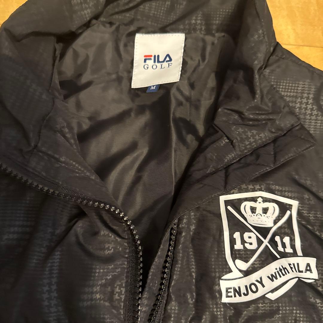 新品 FILA GOLF 中綿　ゴルフウェア上下 Mサイズ