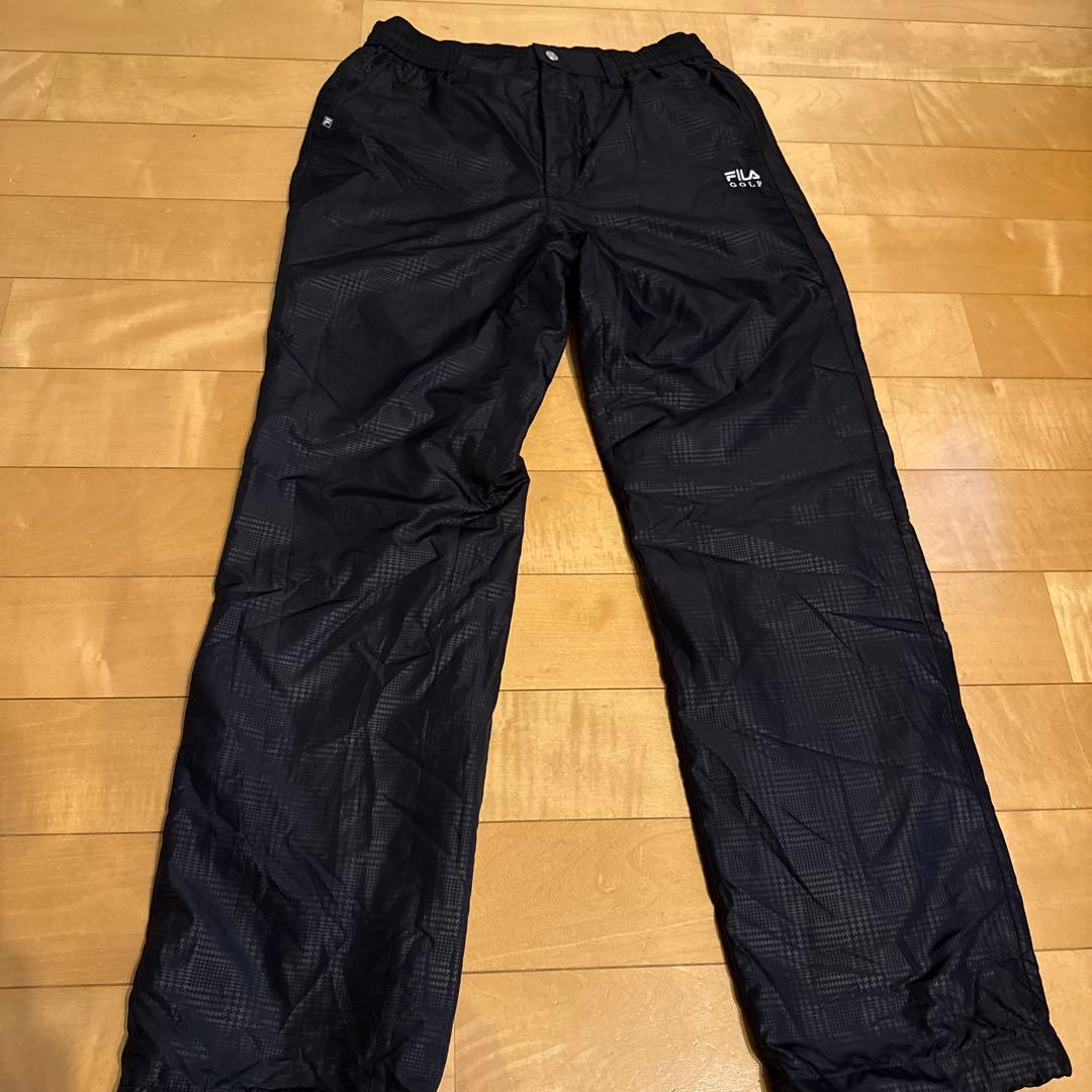新品 FILA GOLF 中綿　ゴルフウェア上下 Mサイズ