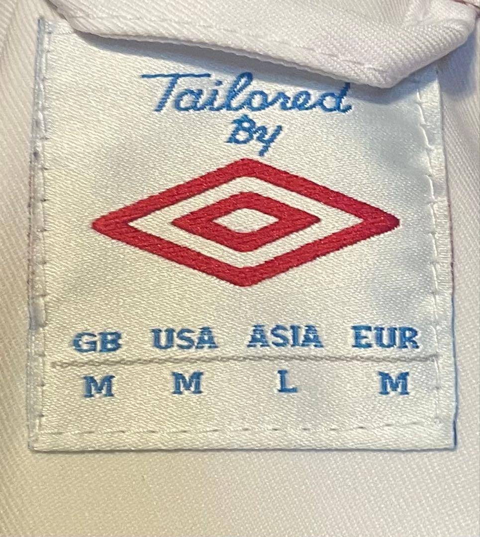 専用　イングランド代表 アンブロ トレーニングトップ L デサント製 刺繍ロゴ