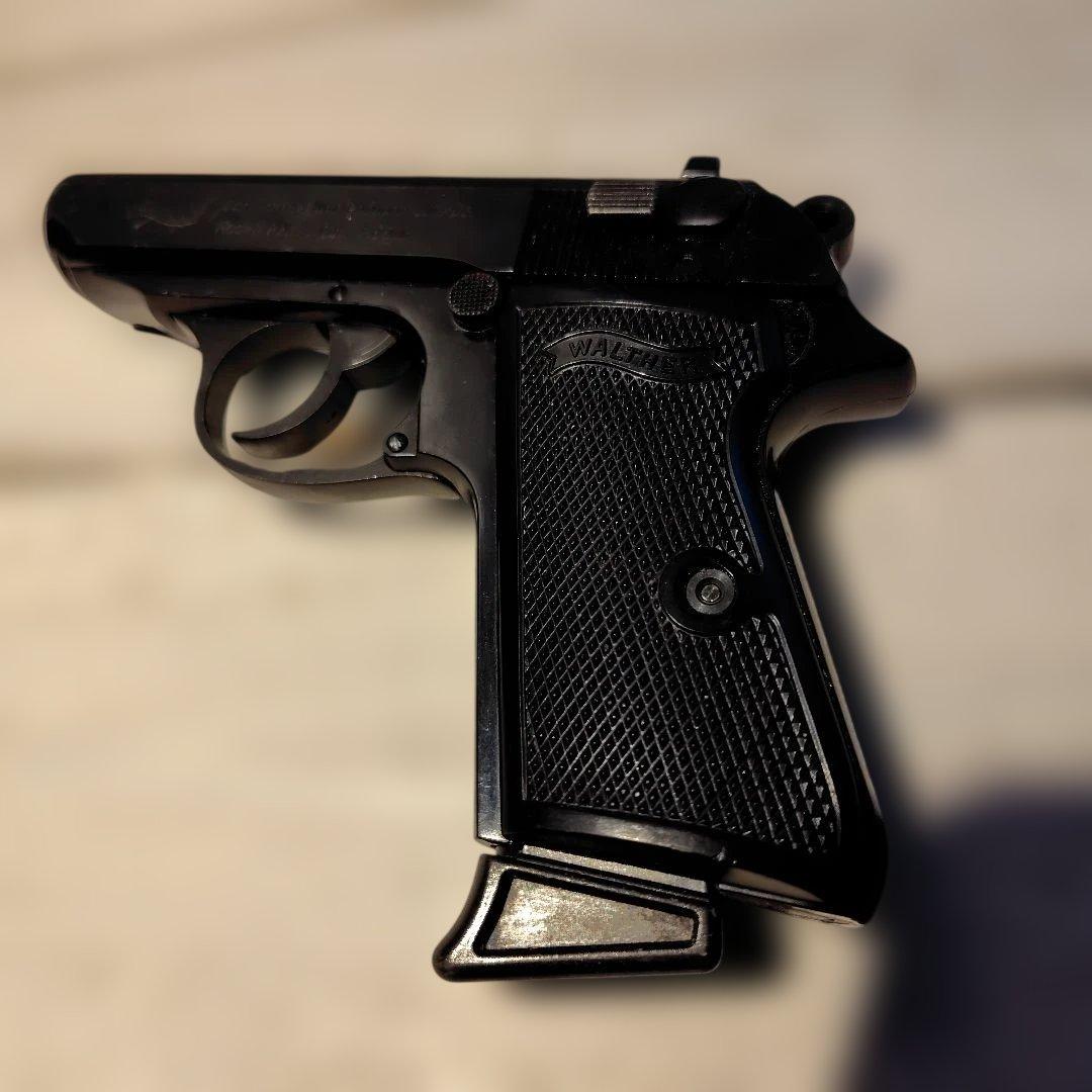 Walther PPK モデルガン ブラック マルシン製　マルゴー箱付き