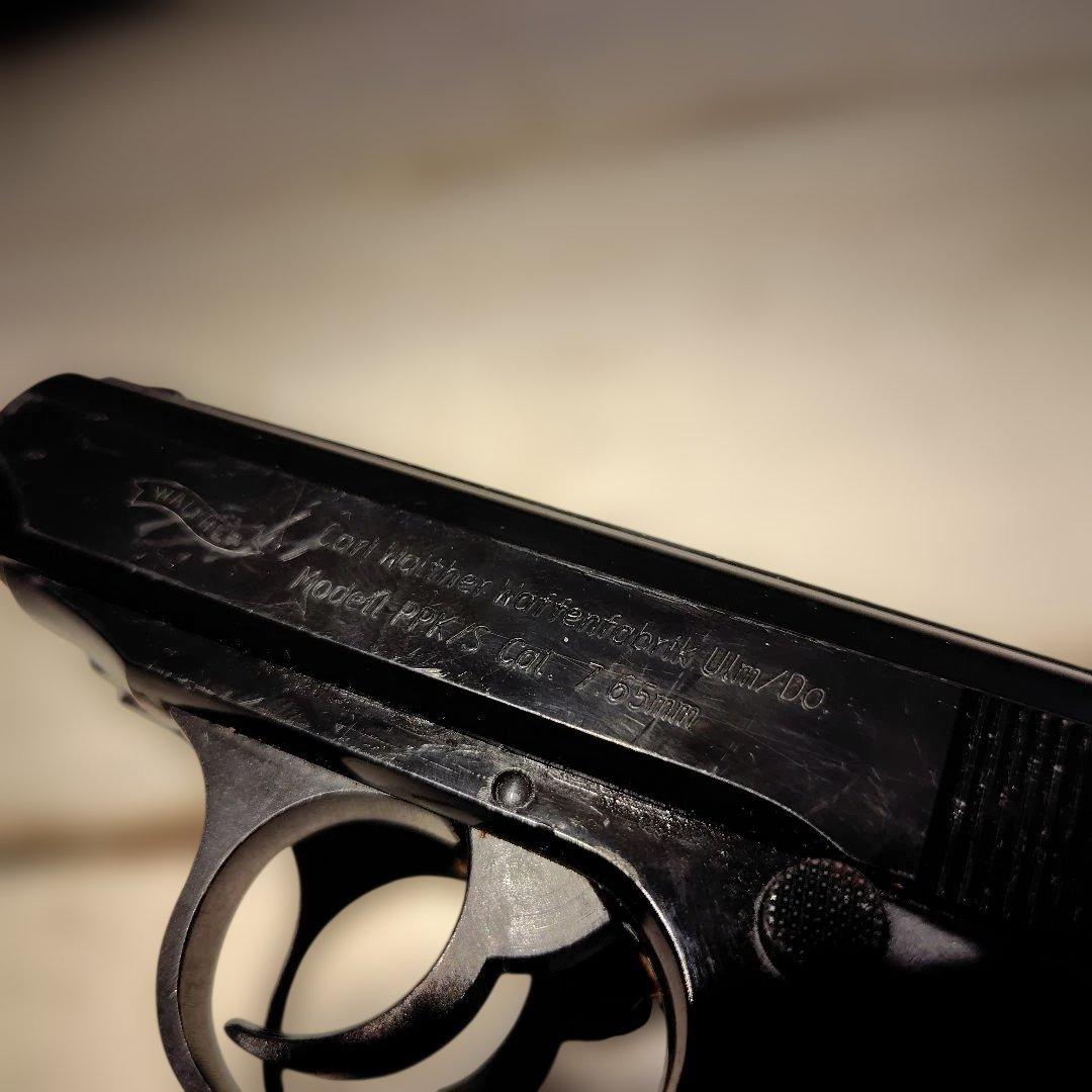 Walther PPK モデルガン ブラック マルシン製　マルゴー箱付き