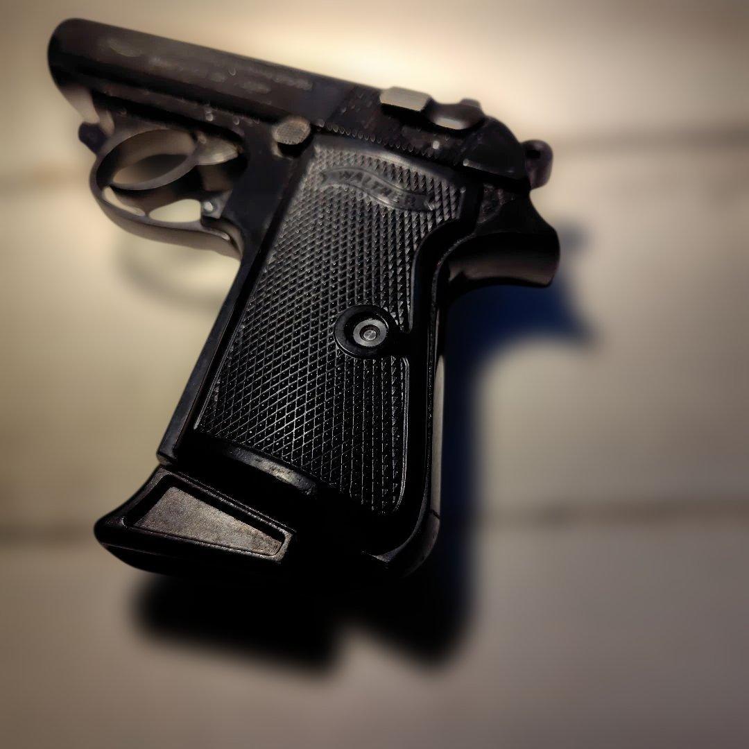 Walther PPK モデルガン ブラック マルシン製　マルゴー箱付き