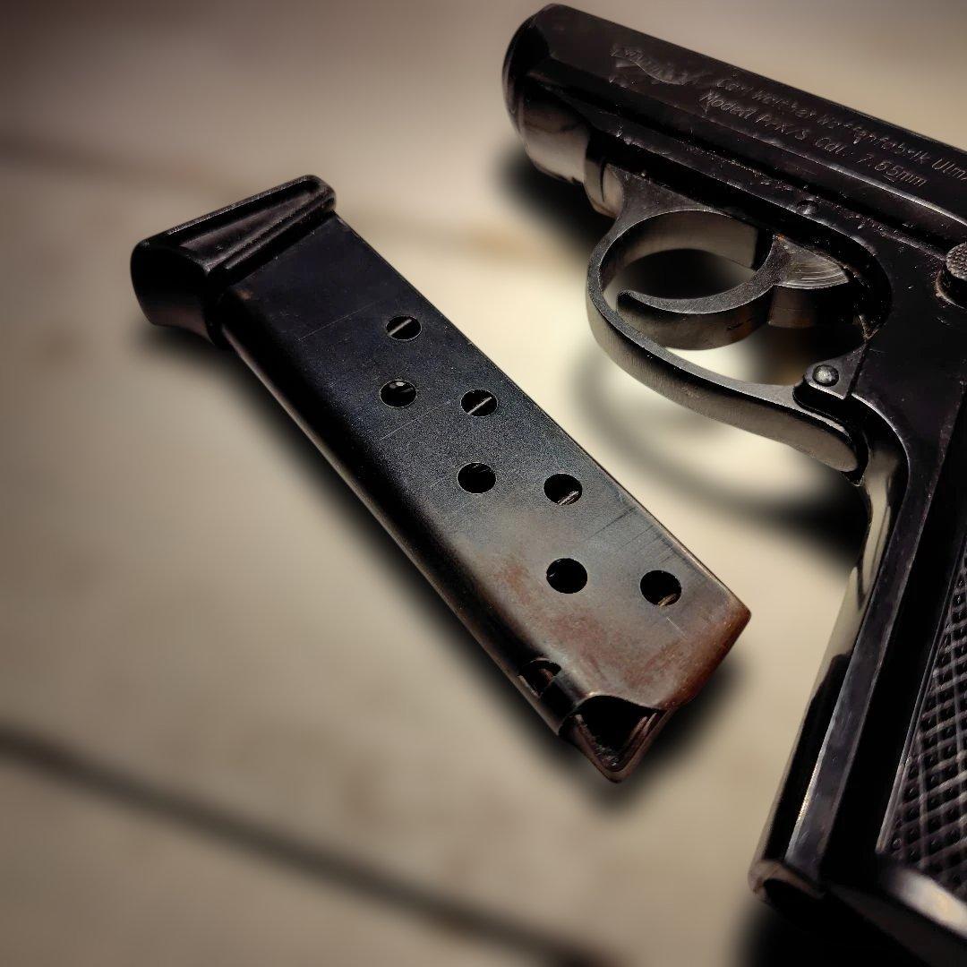 Walther PPK モデルガン ブラック マルシン製　マルゴー箱付き