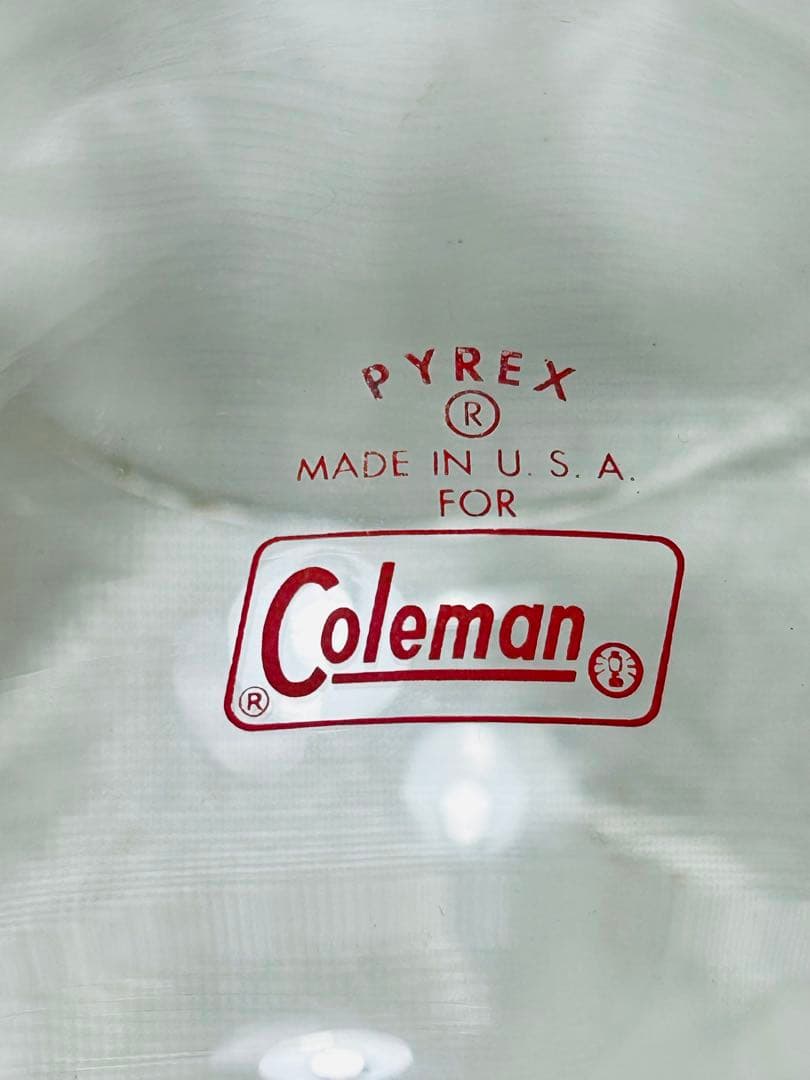 美品コールマンランタン200系用グローブColeman Globes