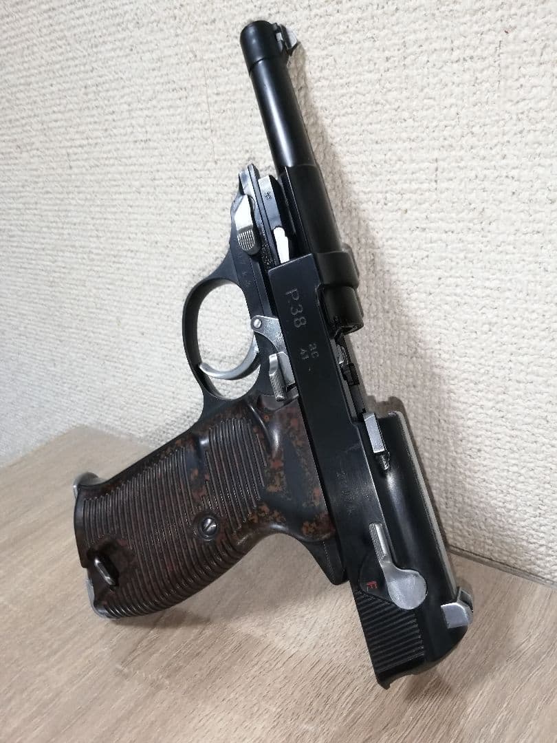 期間限定⭐マルゼン ワルサーP38 ac41 ブラック ガスブロ カスタム⭐