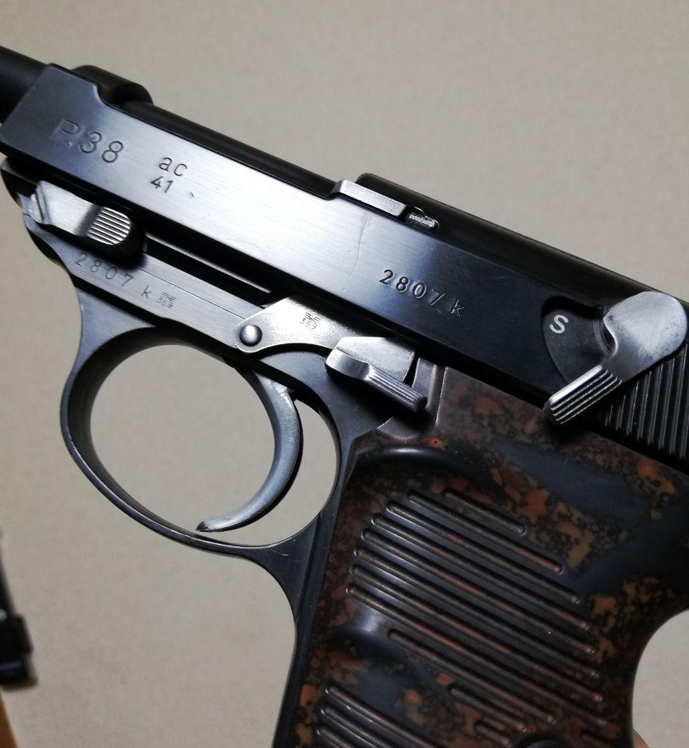 期間限定⭐マルゼン ワルサーP38 ac41 ブラック ガスブロ カスタム⭐