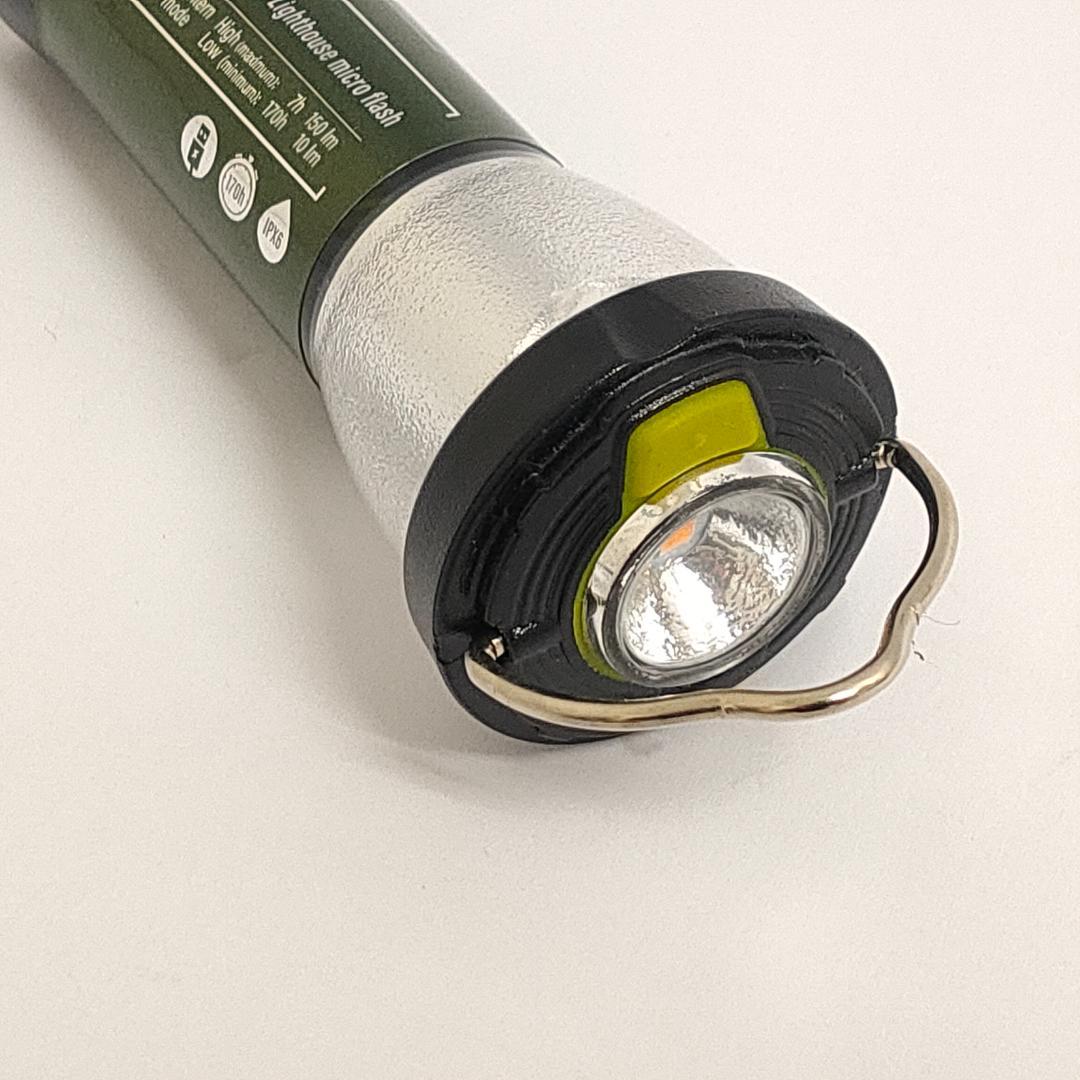 ゴールゼロ LEDランタン ＋ ZEROPOD38スタンド ＋ グローブ セット