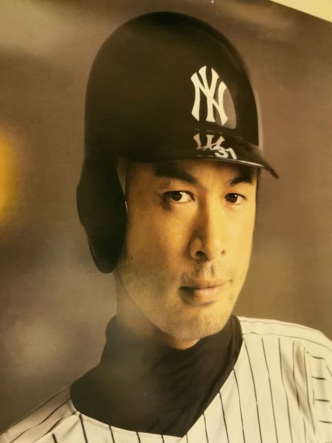 ニューヨークヤンキース　イチロー　ピンストライプ