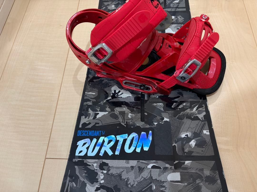 BURTON DESCENDANT スノーボード板ビンディング限定値下げ