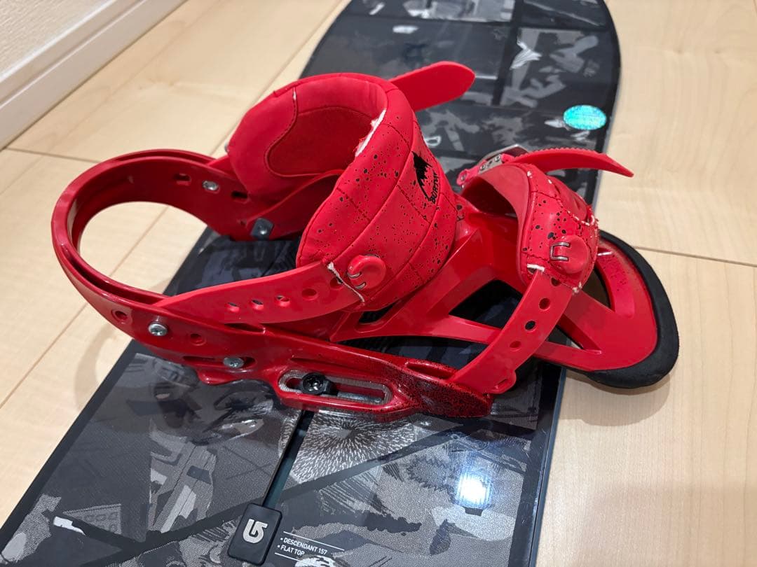 BURTON DESCENDANT スノーボード板ビンディング限定値下げ