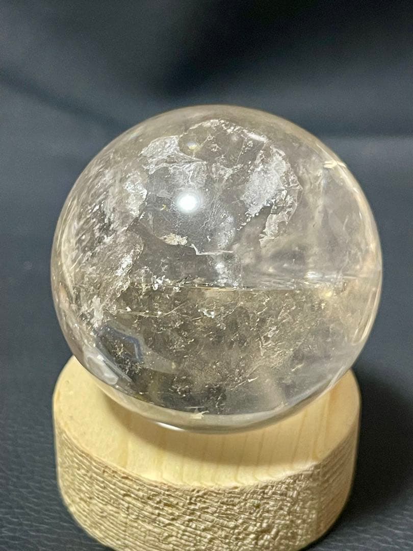 水晶　虹入り　スフィア　53mm