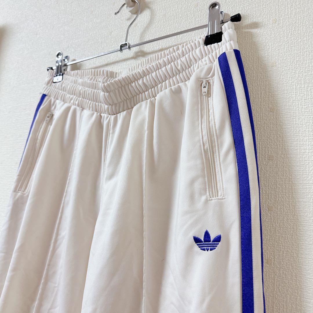 【アディダス】ベッケンバウアートラックパンツ　ジャージパンツ　ワイドパンツ　S