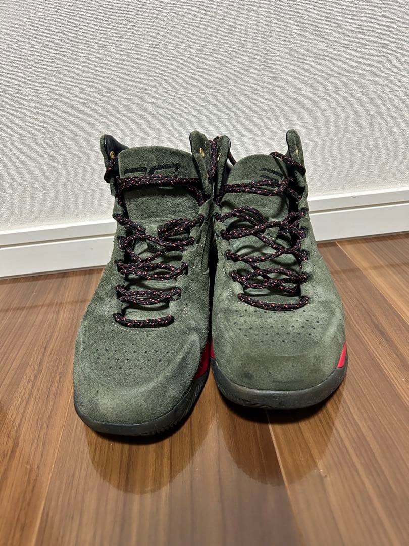 UNDER ARMOR Curry 1 Lux Mid Suede カリー1