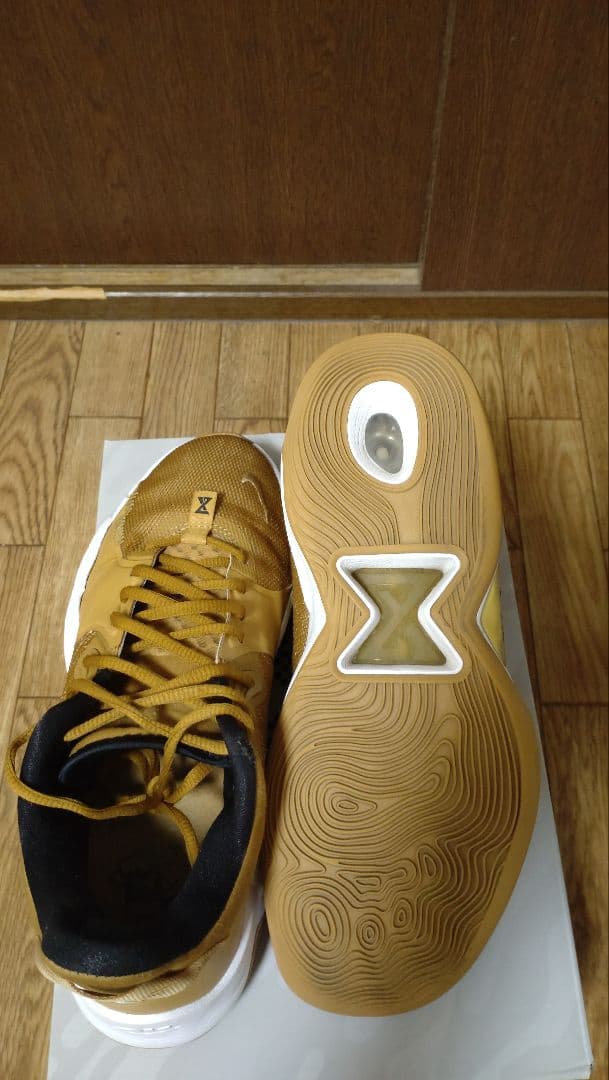 nike　pg5　ゴールド