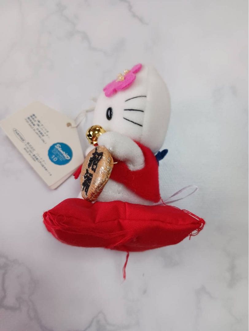 ハローキティ 招き猫 キーホルダー レア