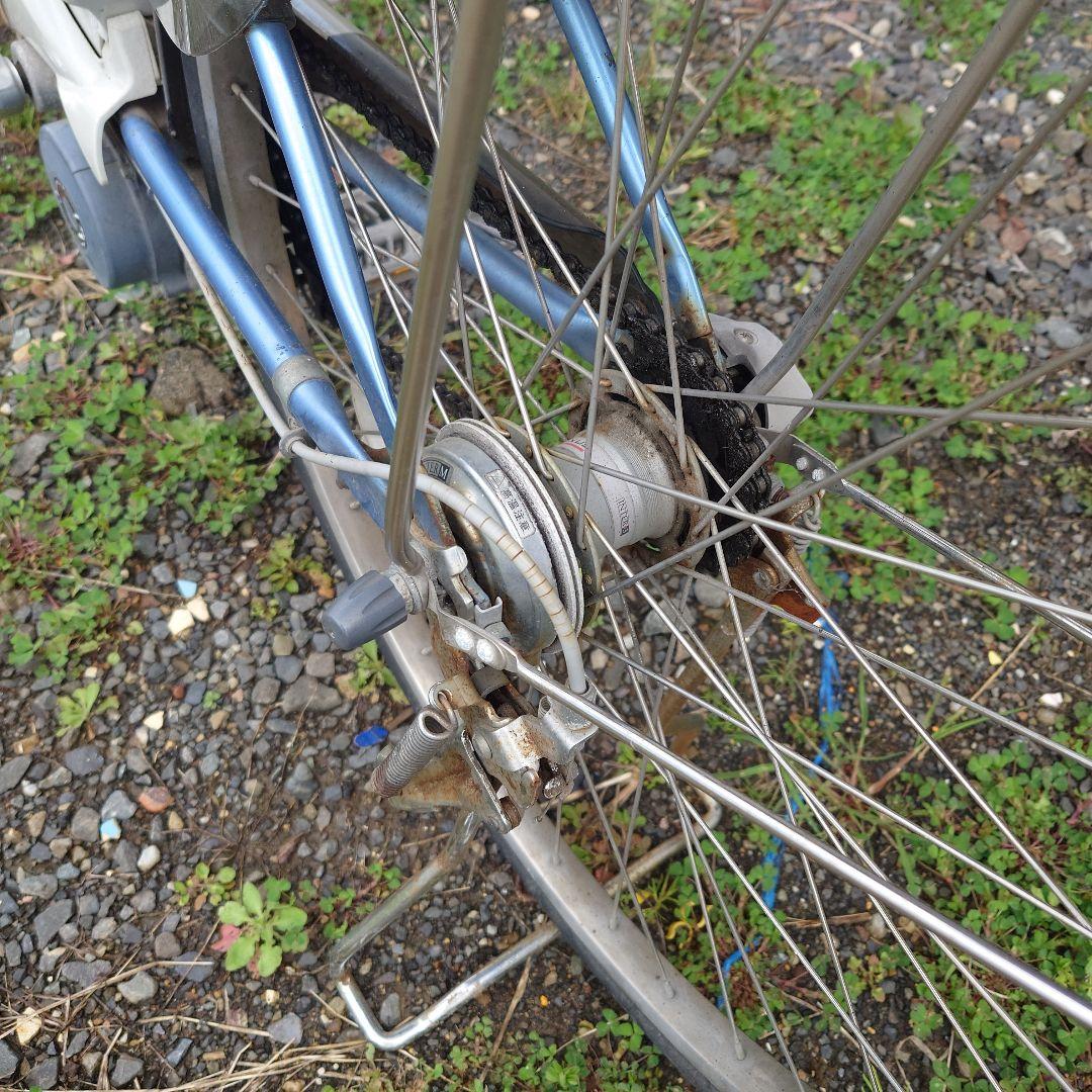 Panasonic電動アシスト自転車 前後カゴ付き　(佐賀直接引渡)