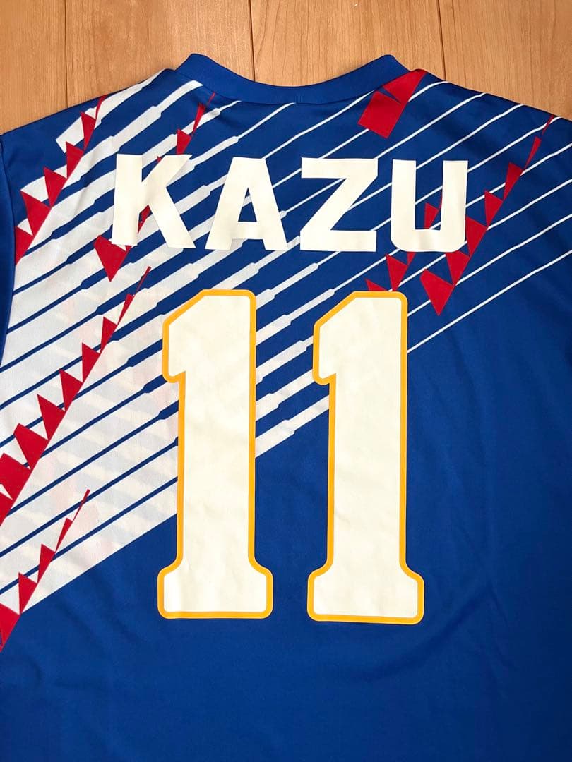 希少サイズ adidas 日本代表 ユニフォーム ドーハ KAZU カズ 11番