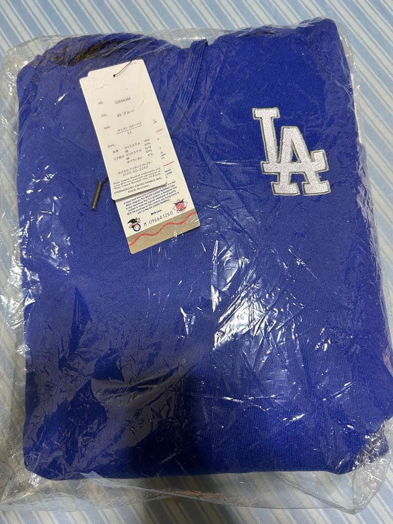 MLB ロサンゼルス・ドジャース パーカー LLサイズ