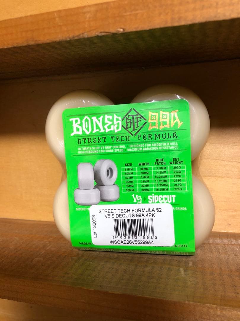 BONES STF 52㎜99a V5