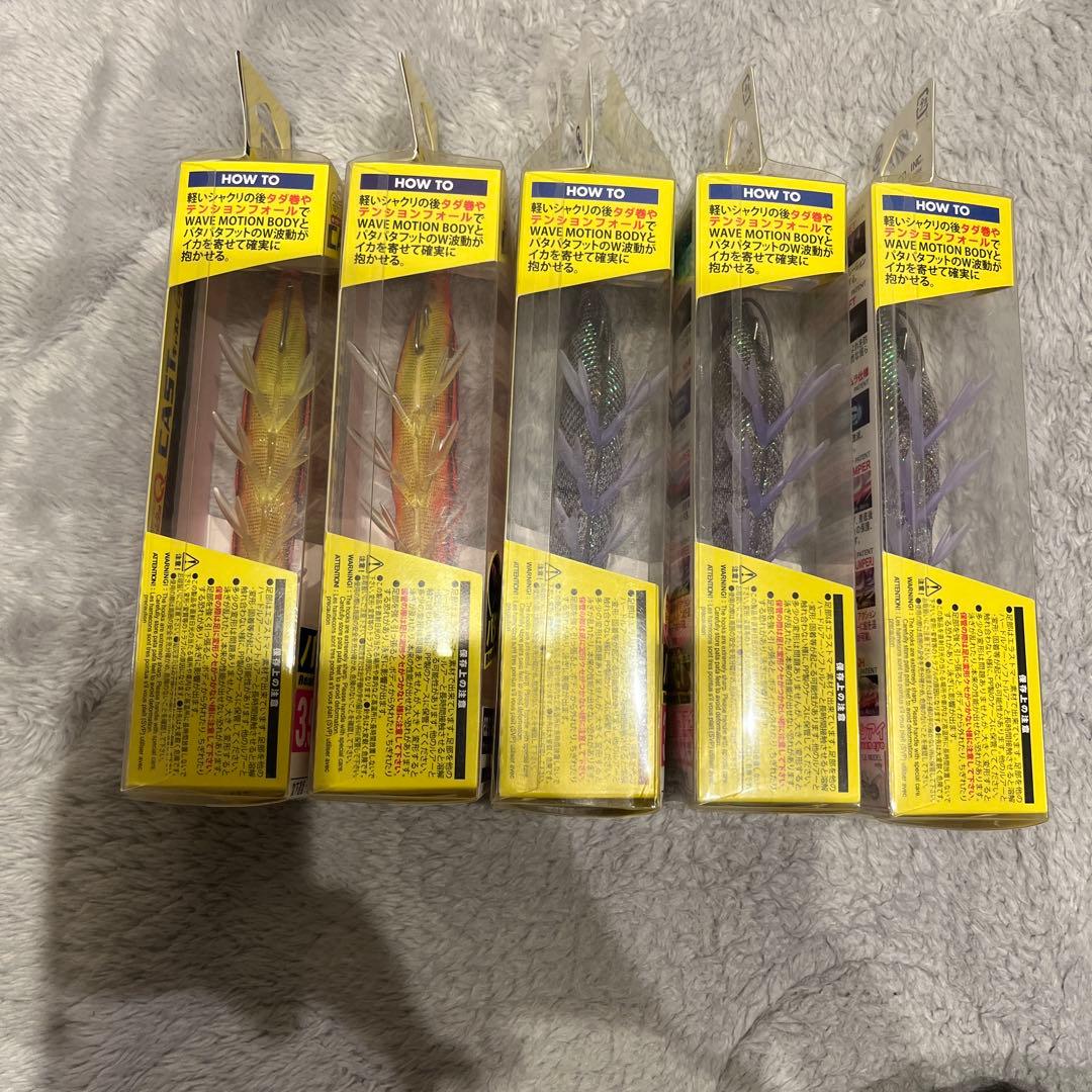廃番 DUEL パタパタ エギ 3.5号 17g 5個セット