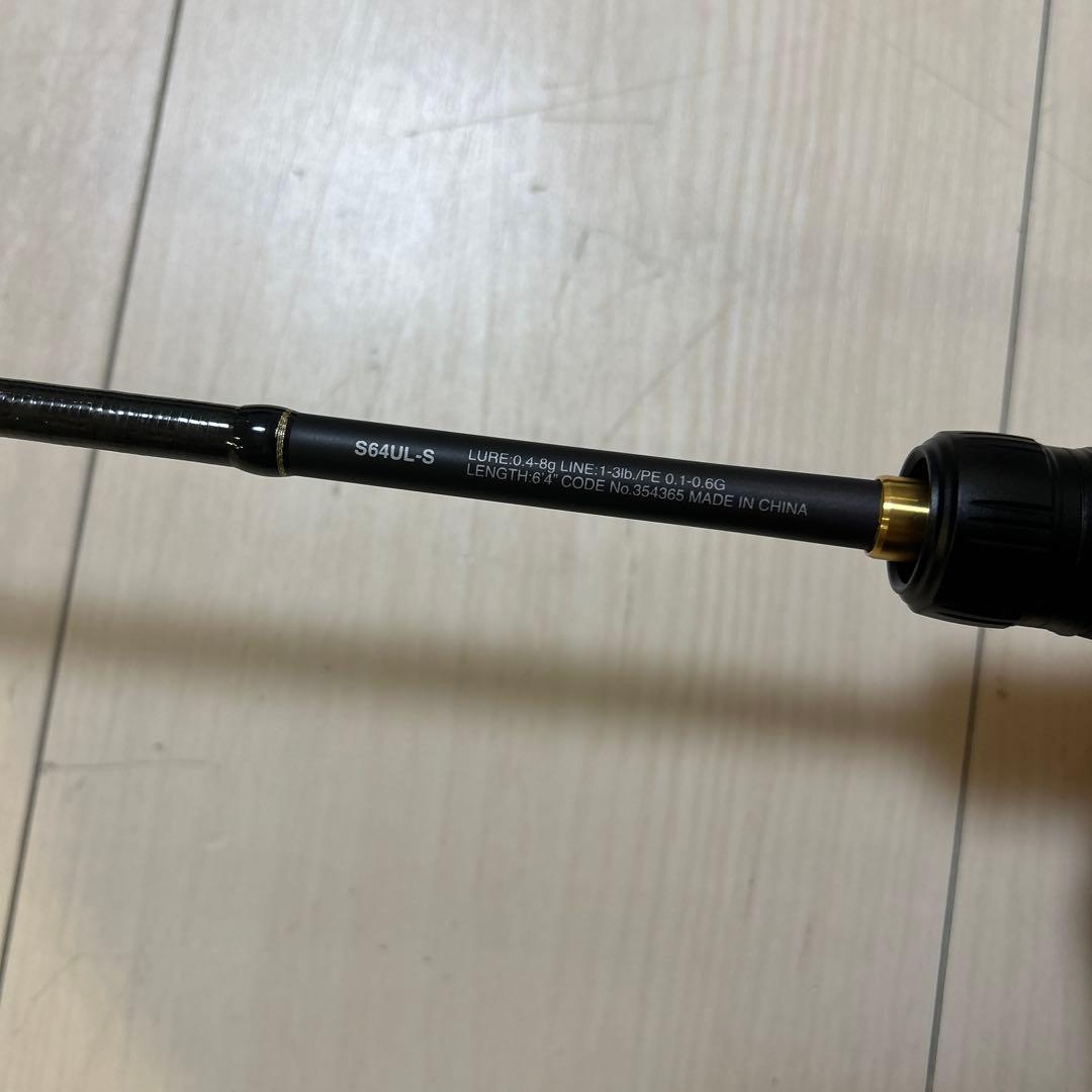 【美品】シマノ22 ソアレ SS アジング S64UL-S