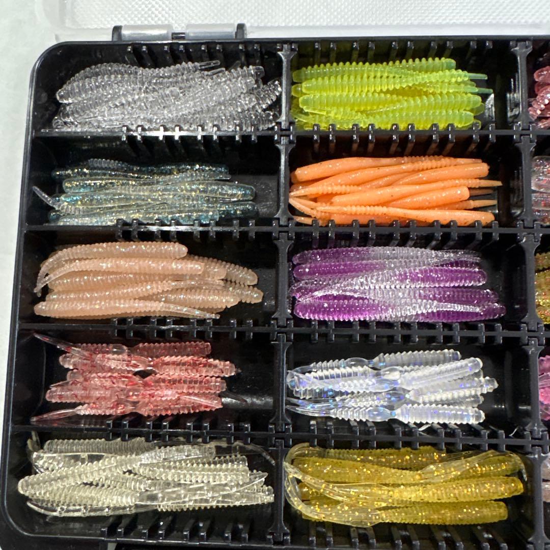 アジングワーム レイン他大量セット‼️ ケース付き‼️