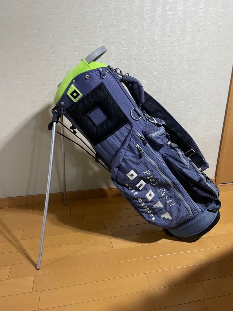 オノフキャディバッグ スタンドタイプ 収納ポケット付き