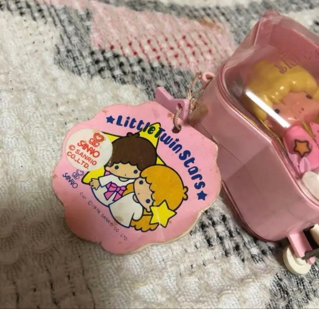 サンリオ　昭和レトロ　1976 キキララのちいさなくるま　星のくるま　ララ　中古