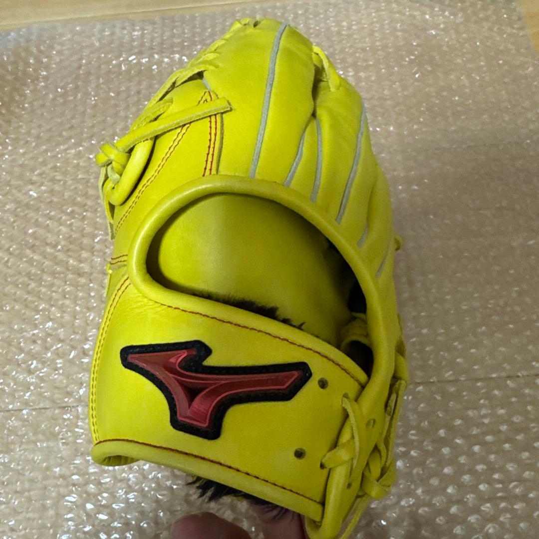 Mizuno Wild Drive 軟式グローブ イエロー