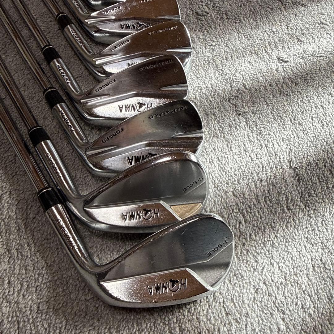 値下げHONMA アイアンセット TW727M ＋ウェッジ