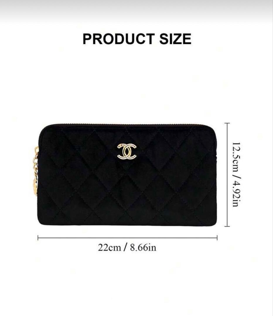 CHANEL キルティング ブラック 財布