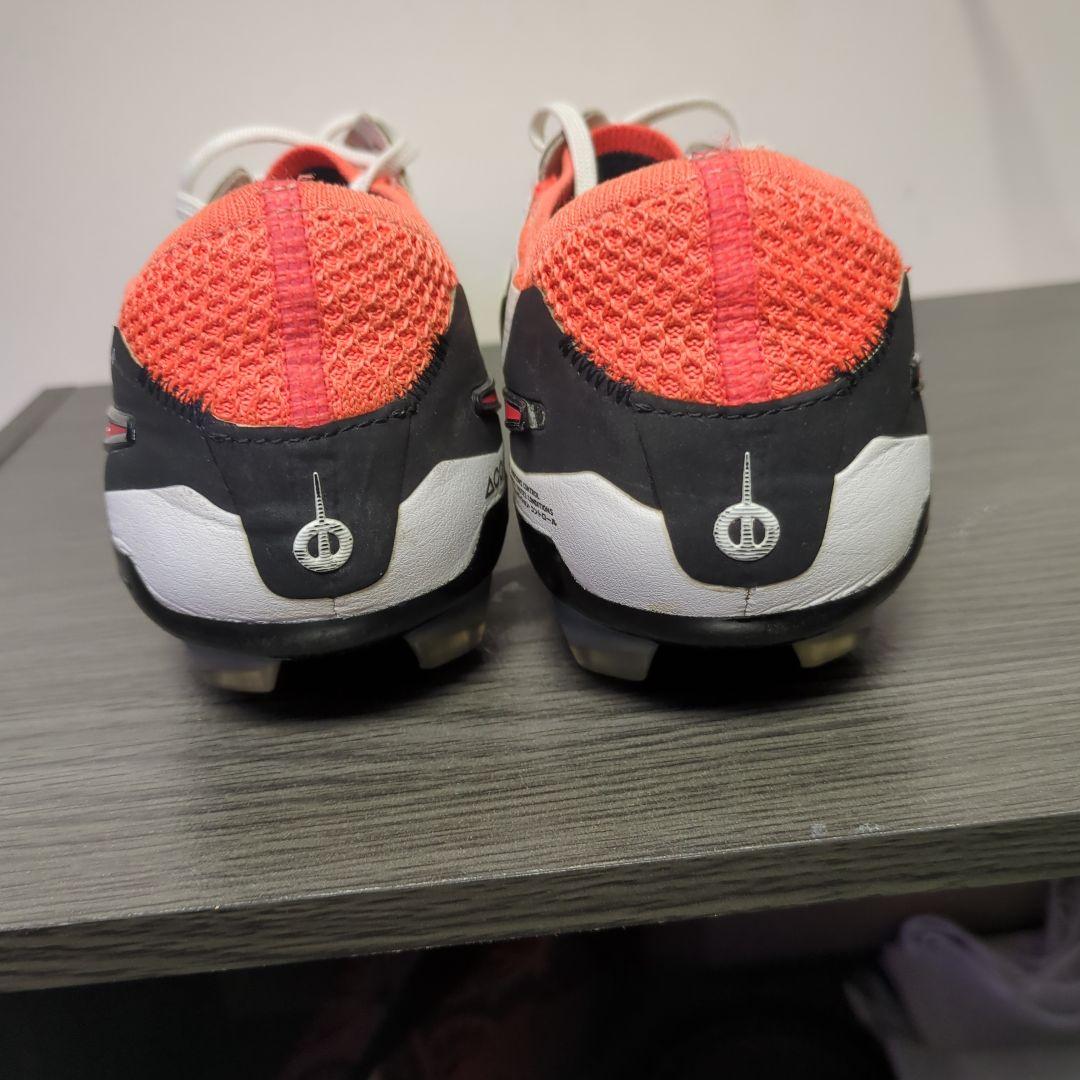 Nike Tiempo サッカーシューズ ホワイト/オレンジ/ブラック