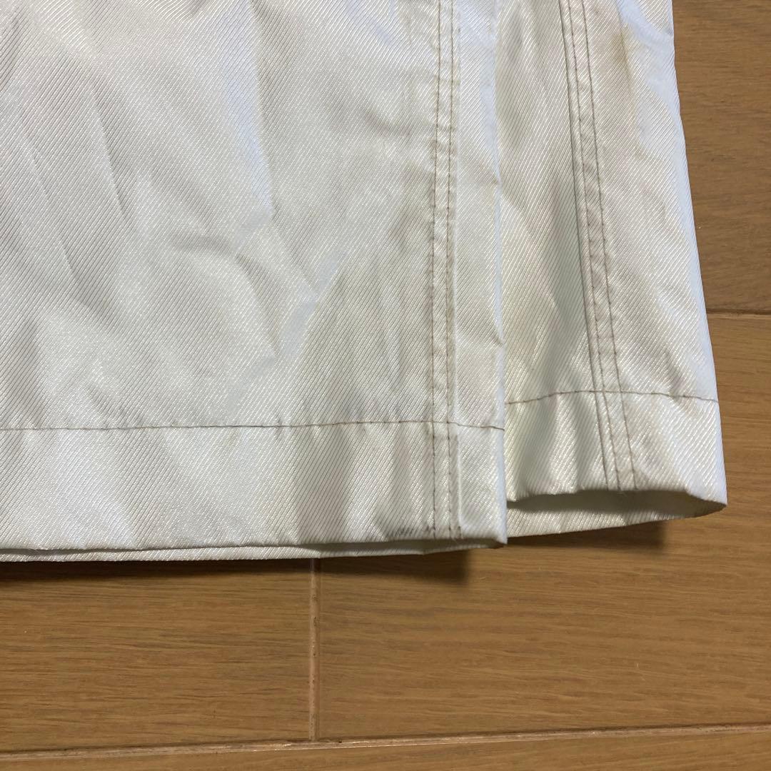 学生通学用　ホワイト　レインコート　L