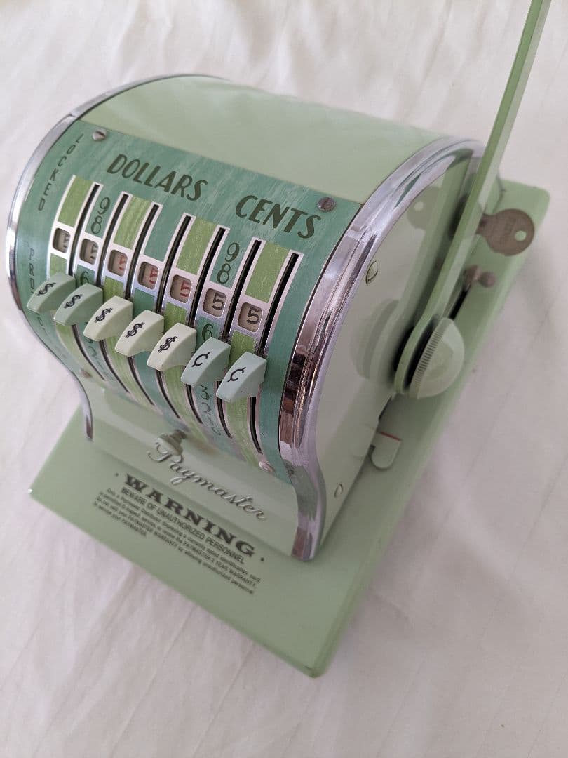 USAビンテージ　PAYMASTER S-1000　小切手プリンター