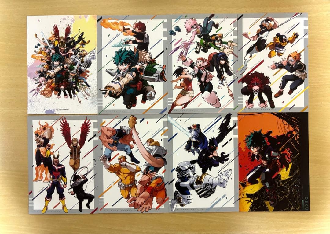 僕のヒーローアカデミア ポストカード 購入特典 イラストカード