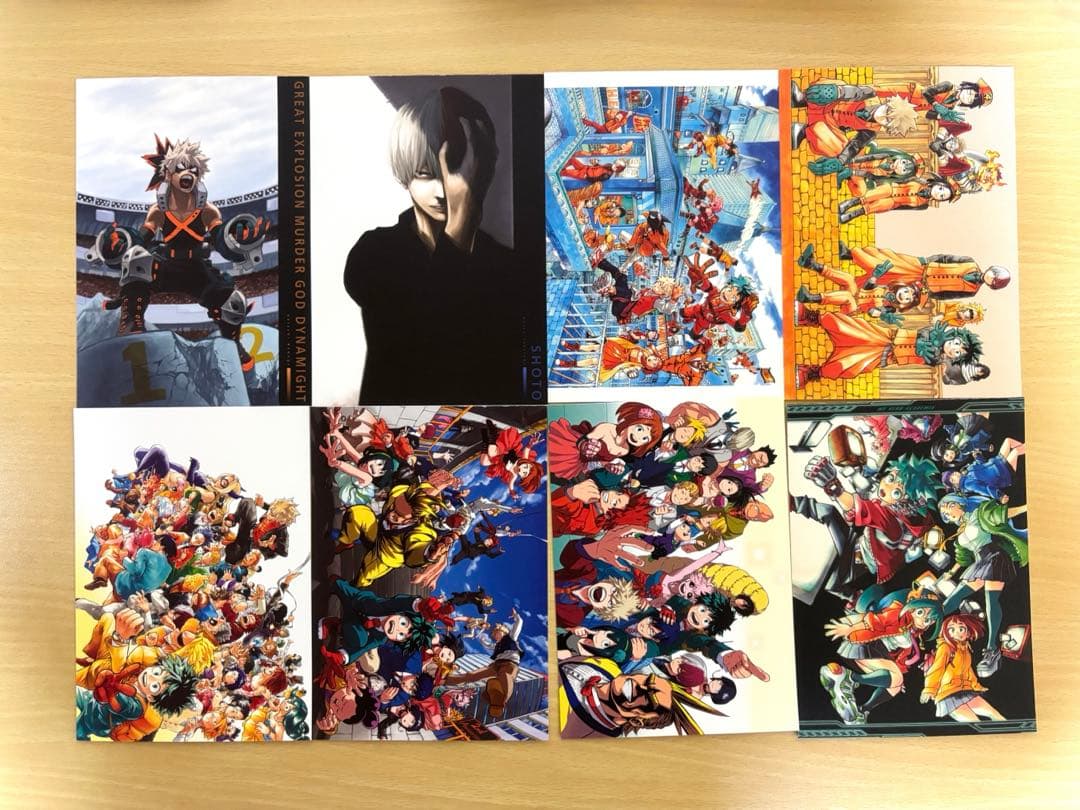 僕のヒーローアカデミア ポストカード 購入特典 イラストカード