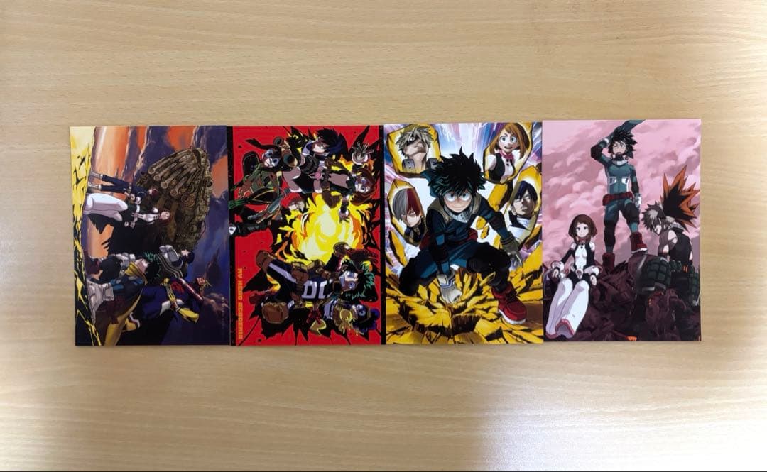 僕のヒーローアカデミア ポストカード 購入特典 イラストカード