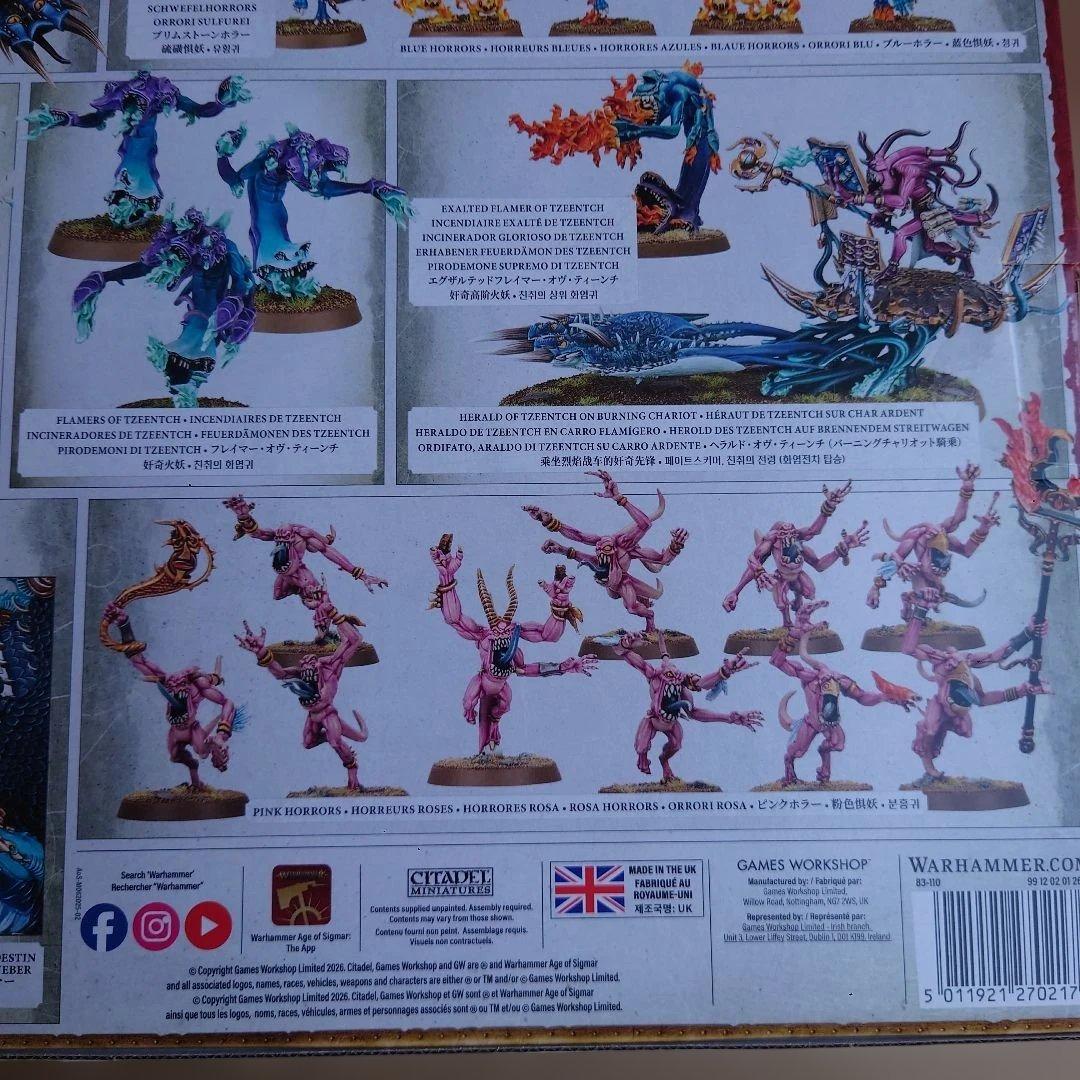 キャラクター WARHAMMER AOS WARPFLAME CAVALCADE